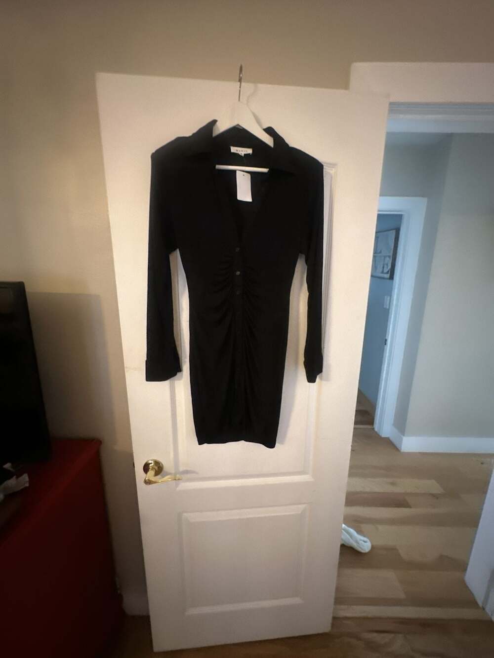 Mable In The Groove Mini Dress - Black